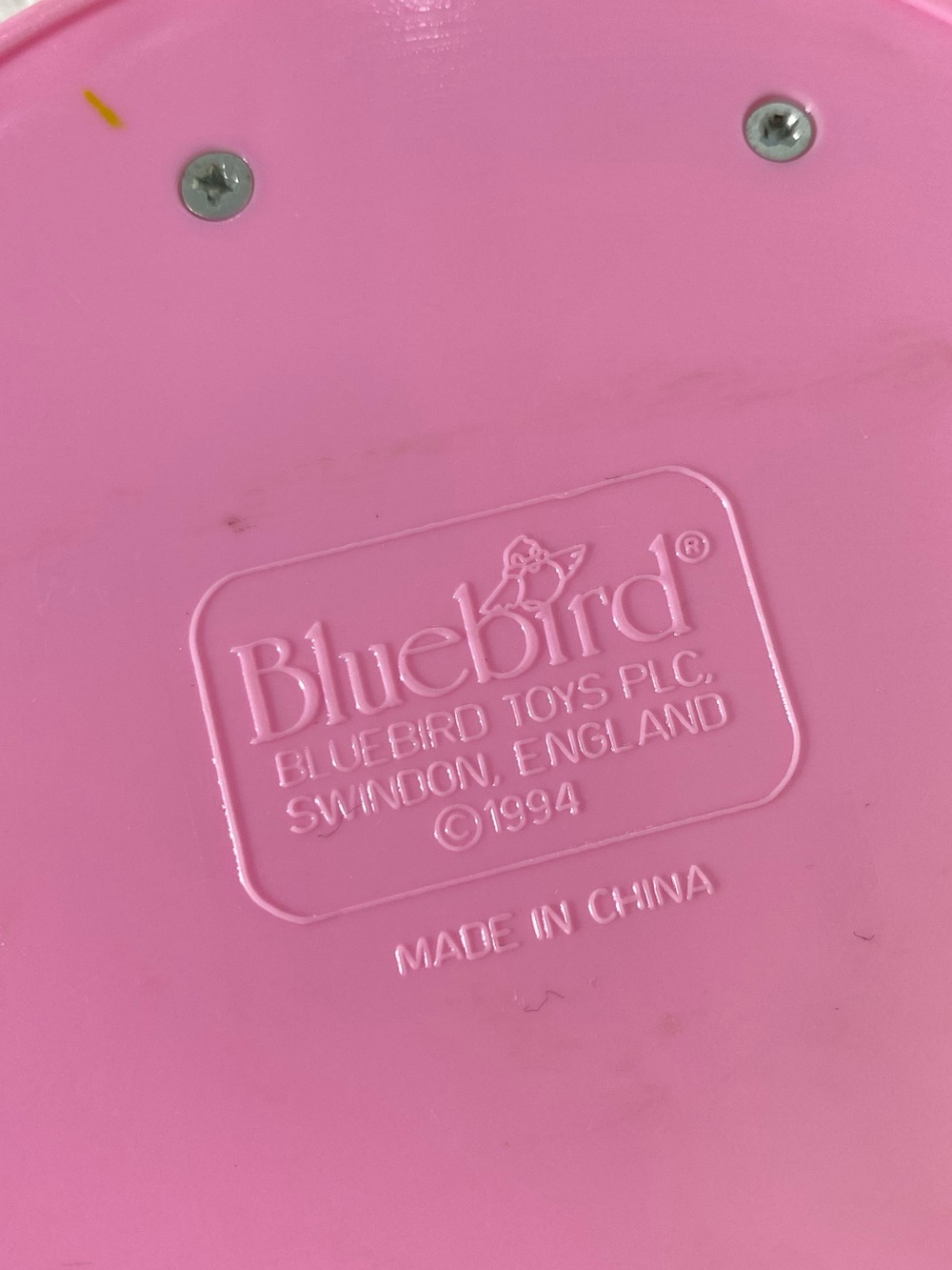 Vintage 1994 Polly Pocket Birthday Surprise Cake Compact ONLY Great Logo Hinge - Picture 3 of 16